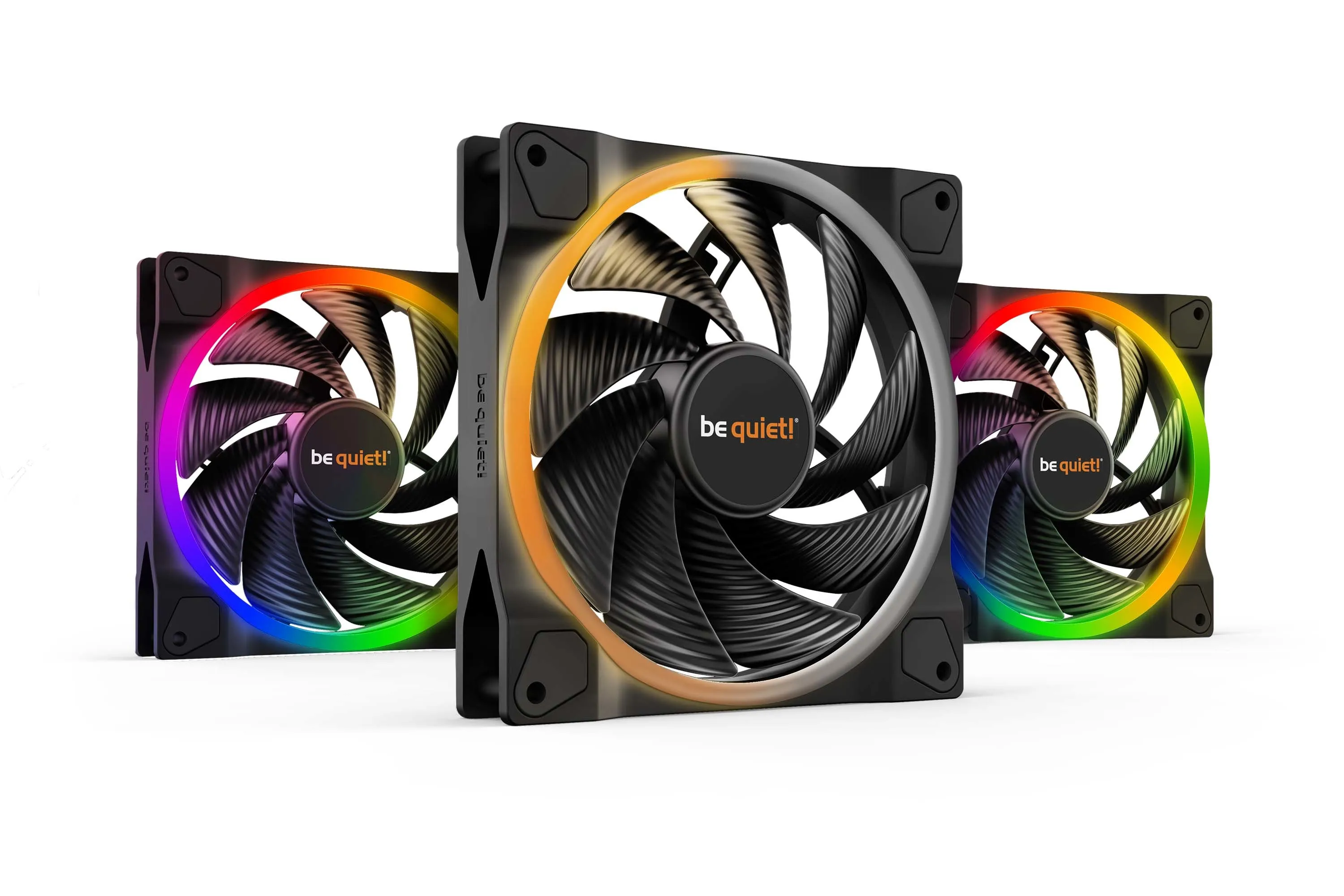 140Mm Be Quiet! Light Wings 140Mm Pwm High-Speed Argb Triple-Pack