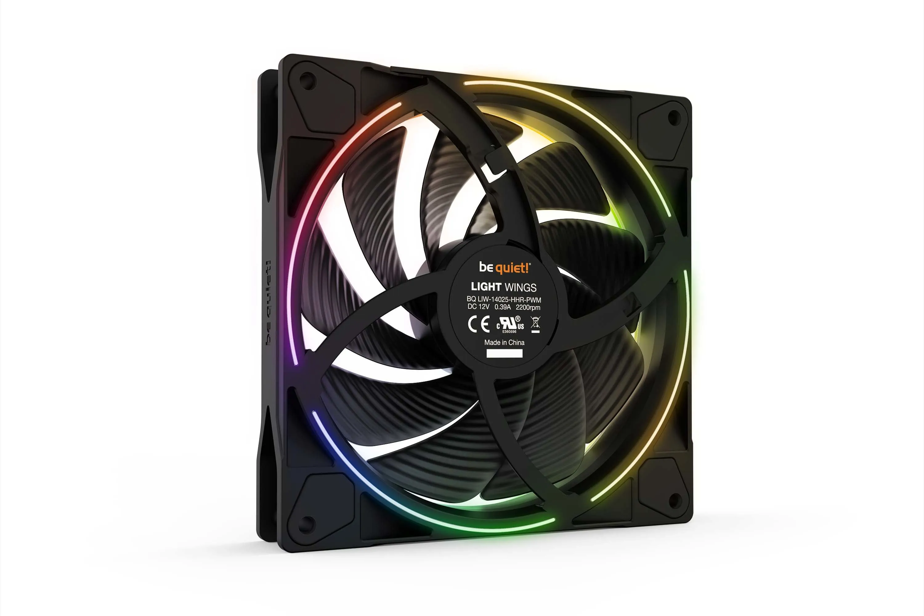 140Mm Be Quiet! Light Wings 140Mm Pwm High-Speed Argb Triple-Pack