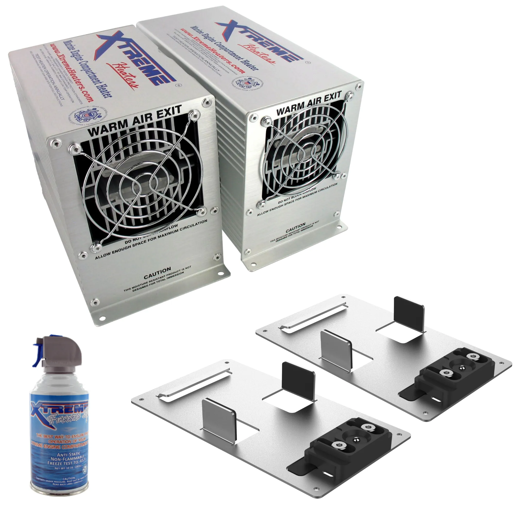 2 Pack Xtreme Heaters Large  800W XXXHEAT RV & Camper Heater