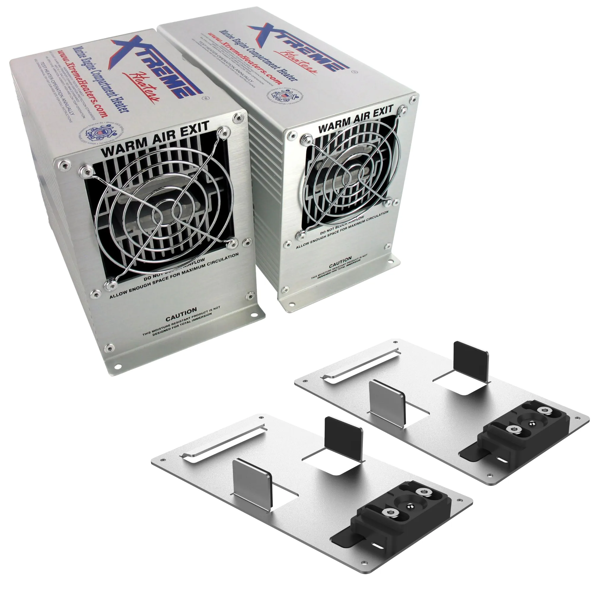 2 Pack Xtreme Heaters Large  800W XXXHEAT RV & Camper Heater