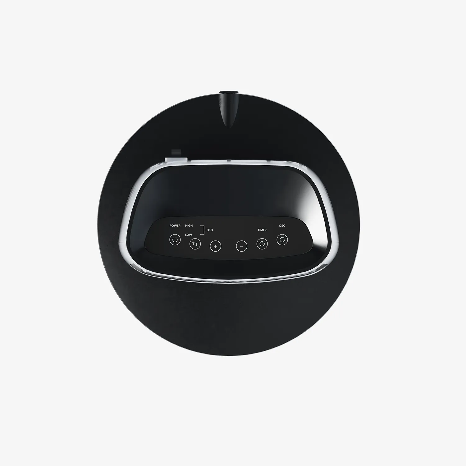 2000W Ceramic Tower Fan Heater with Digital LED Display and Remote Control