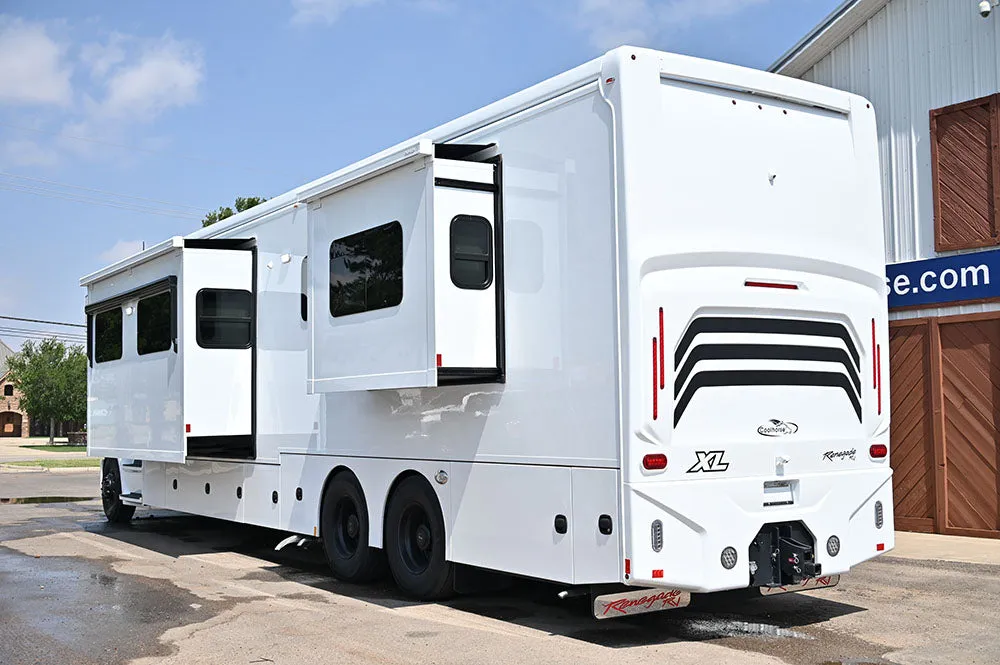 2024 Renegade XL 45' Super C Coach Bunk House Model X45BBC- Owner Demo!