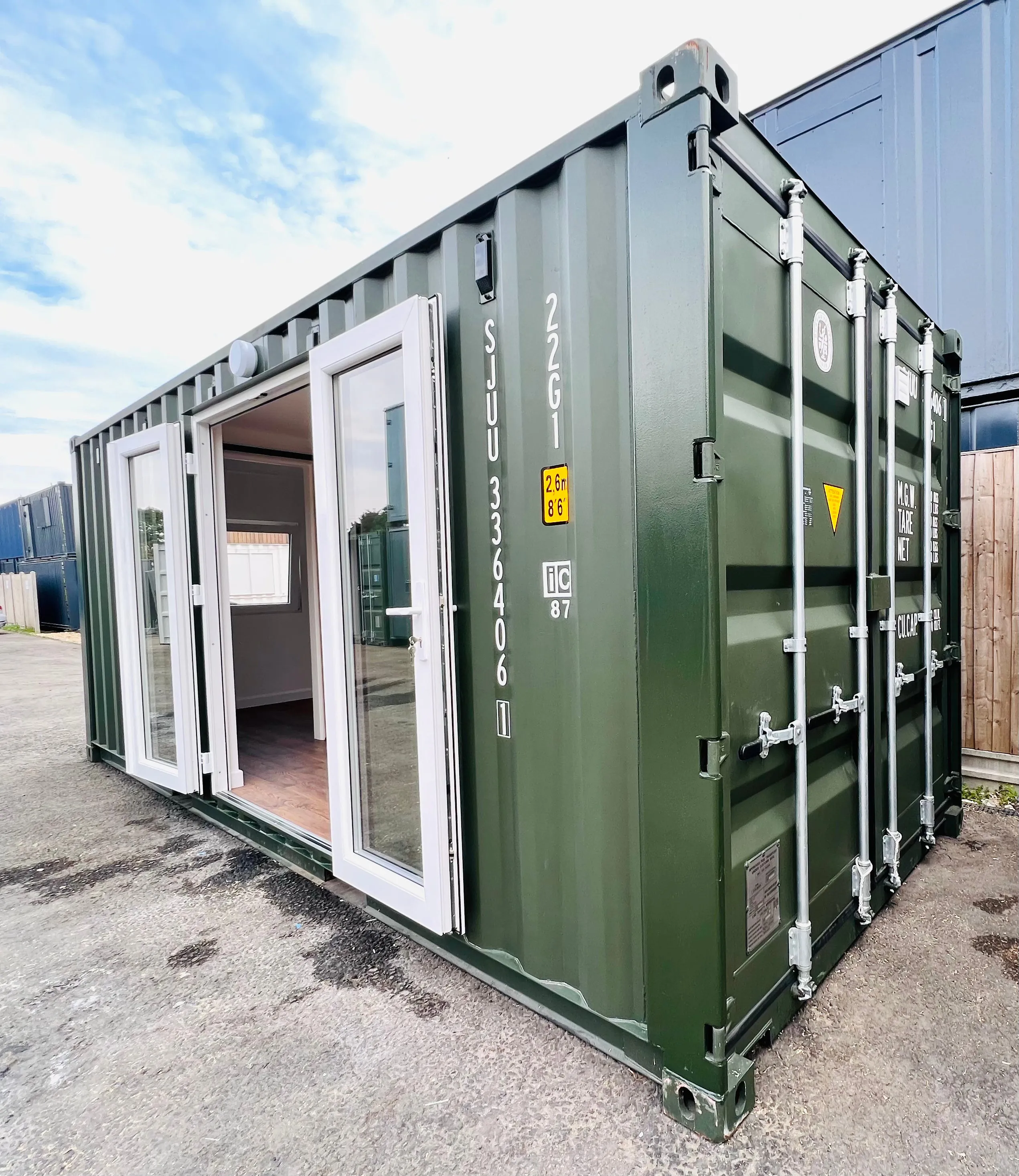 20x8 ft Shipping Container House Conversion | Container Home | One Bed Box