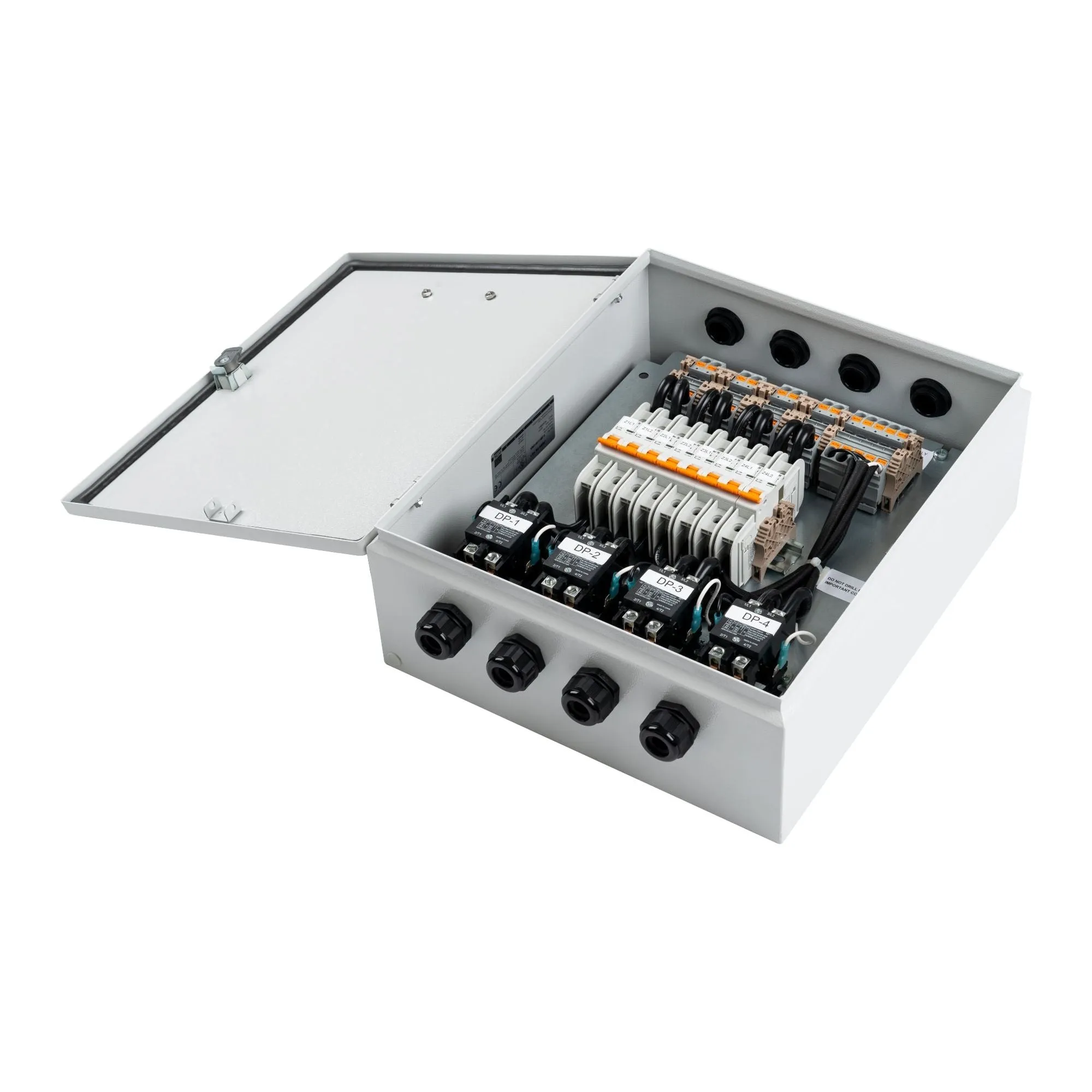 4 Zone 120V to 240V Contactor Box