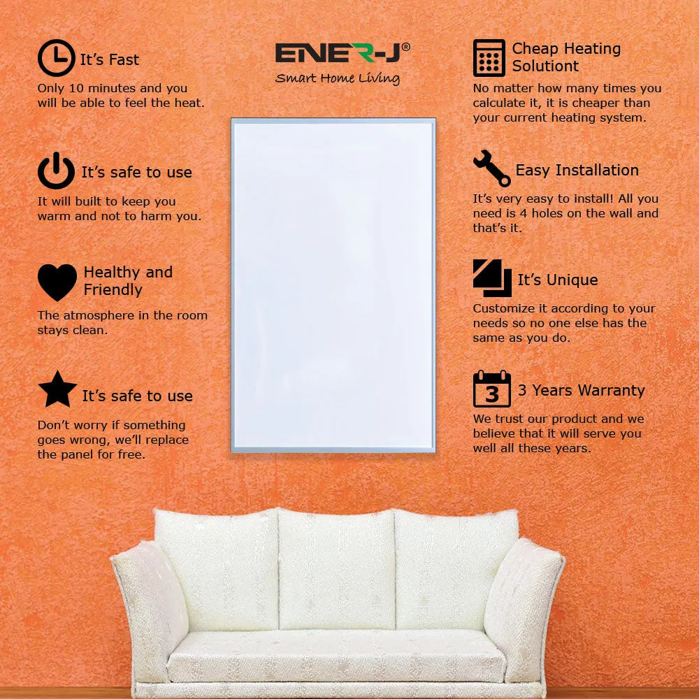 600 Watts Electric infrared Panel Heater, Energy Efficient IR Heaters, Wall Mounted, Ceiling, Infrared 1005 x 595 MM for Recessed Ceiling, Wall Mounting Infrared Heating System