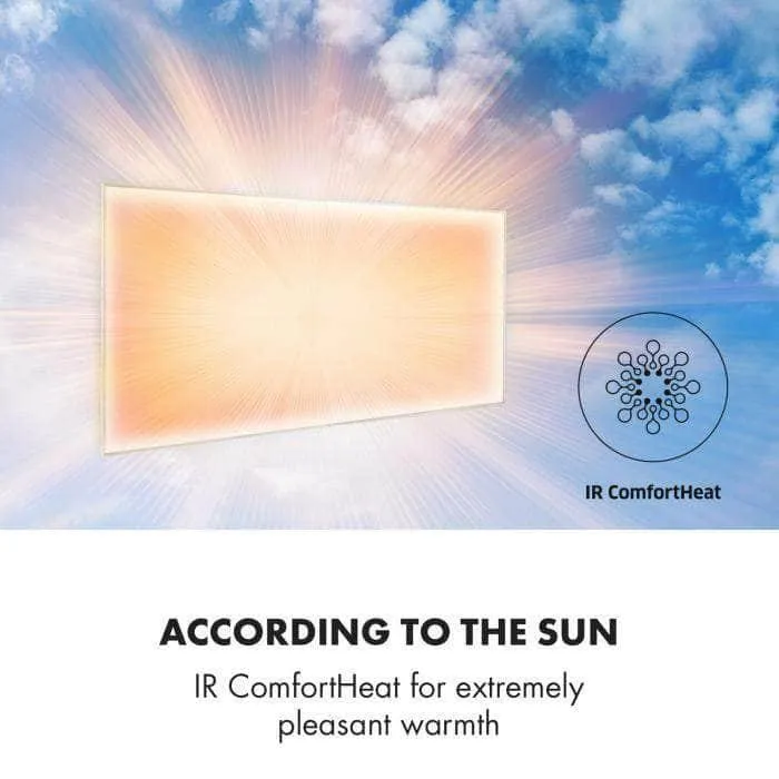 720 Watts Electric infrared Panel Heater, Energy Efficient IR Heaters, IP24, APP Control, Wall Mounted, Ceiling, Infrared 120x60 CMS for Recessed Ceiling, Wall Mounting Infrared Heating System