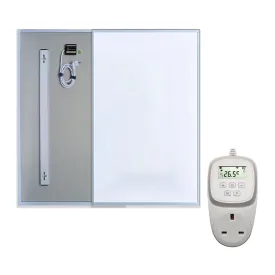 720 Watts Electric infrared Panel Heater with Thermostat, Energy Efficient IR Heaters, APP Control, Wall Mounted, Ceiling, Infrared 120x60 CMS for Recessed Ceiling, Wall Mounting Infrared Heating System