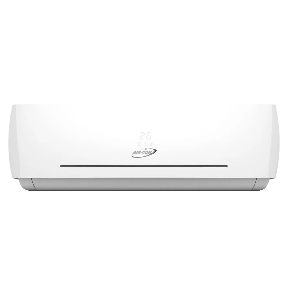 Air-Con International Multi Split Series 24,000 BTU 22 SEER 2 Zone Ductless Mini Split Air Conditioner and Heat Pump with 25 Ft. Pre-Charged Line Sets 12K   12K