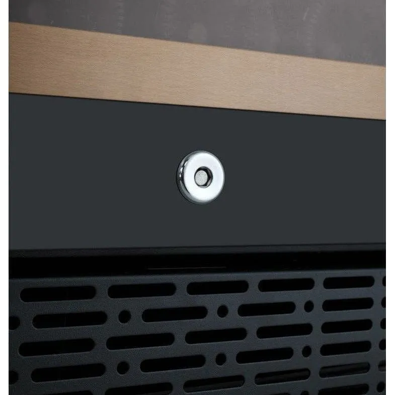 Allavino FlexCount 56 Bottle Dual Zone Black Right Hinge Wine Fridge VSWR56-2BWRN