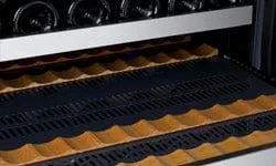 Allavino FlexCount II Tru-Vino 112 Bottle Dual Zone Stainless Steel Wine Fridge 2X-VSWR56-1S20