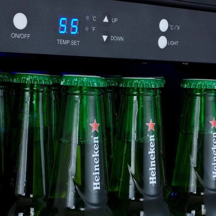 Allavino FlexCount II Tru-Vino 2.3 Amps 30 Bottle/88 Can Dual Zone Beverage/Wine Fridge 3Z-VSWB15-2S20