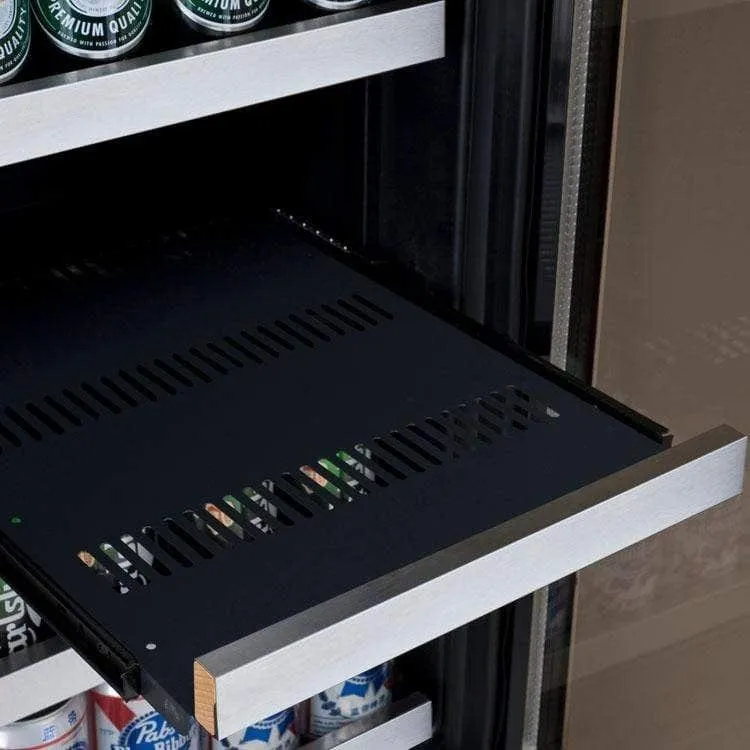 Allavino FlexCount II Tru-Vino 2.3 Amps 30 Bottle/88 Can Dual Zone Beverage/Wine Fridge 3Z-VSWB15-2S20