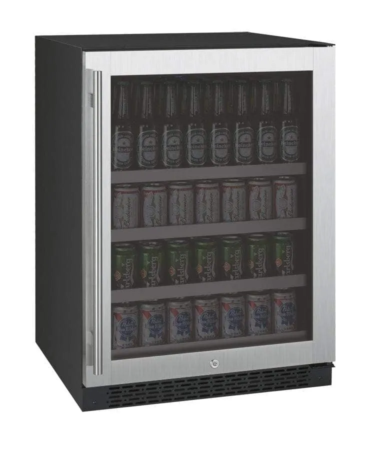 Allavino FlexCount II Tru-Vino 24" Wide Stainless Steel Right Hinge Beverage Center VSBC24-SR20
