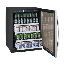 Allavino FlexCount II Tru-Vino 24" Wide Stainless Steel Right Hinge Beverage Center VSBC24-SR20