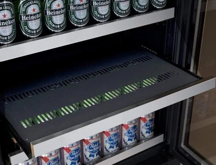 Allavino FlexCount II Tru-Vino 24" Wide Stainless Steel Right Hinge Beverage Center VSBC24-SR20