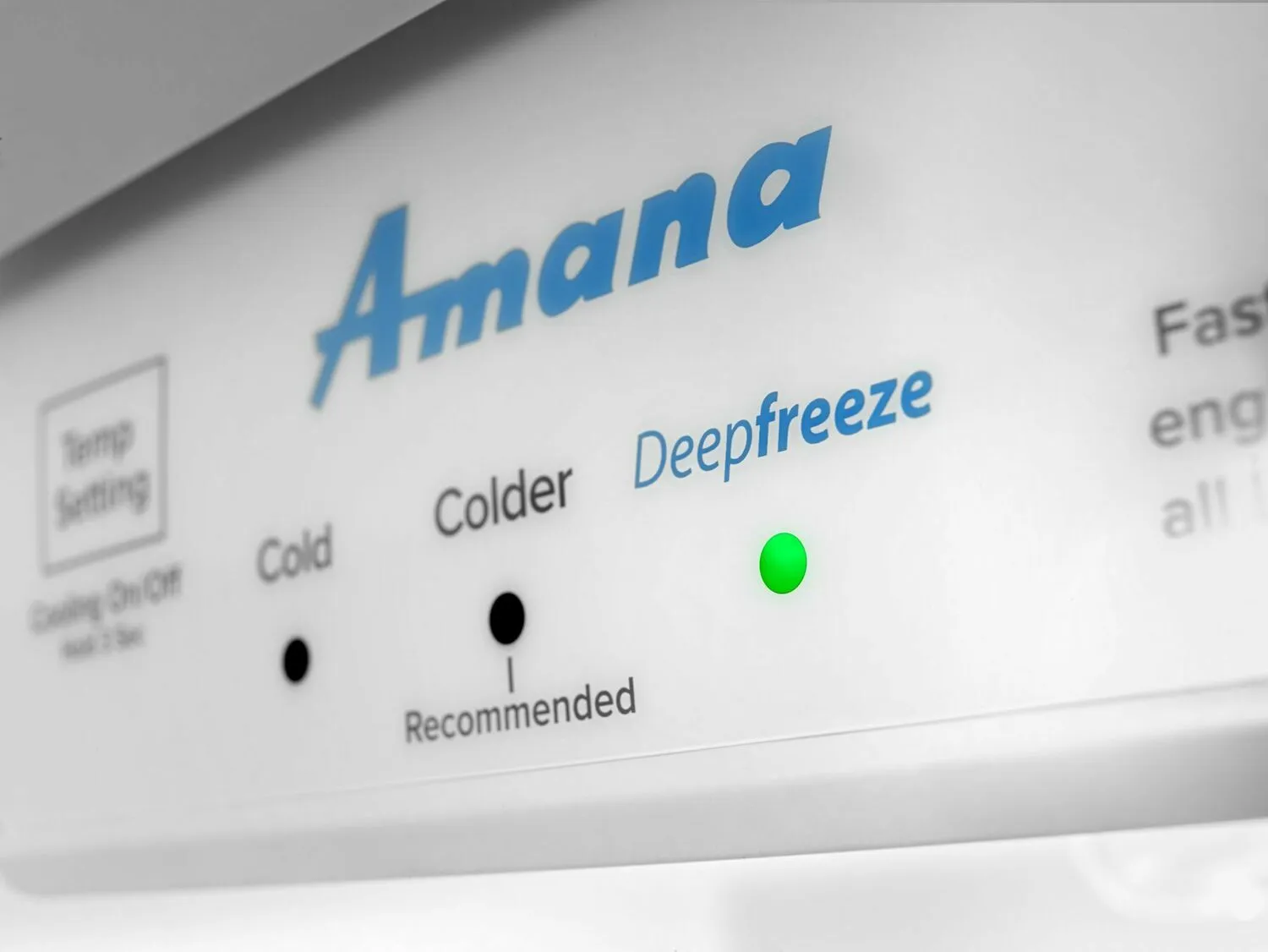 Amana AZF33X16DW 16 Cu. Ft. Upright Freezer With Energy-Saving Insulation - White