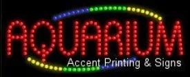 Aquarium LED Sign (High Impact, Energy Efficient)