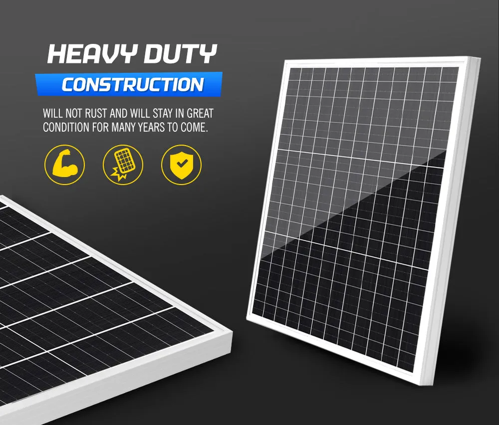Atem Power 60W Solar Panel 12V Mono Generator Caravan Camping Battery Charging