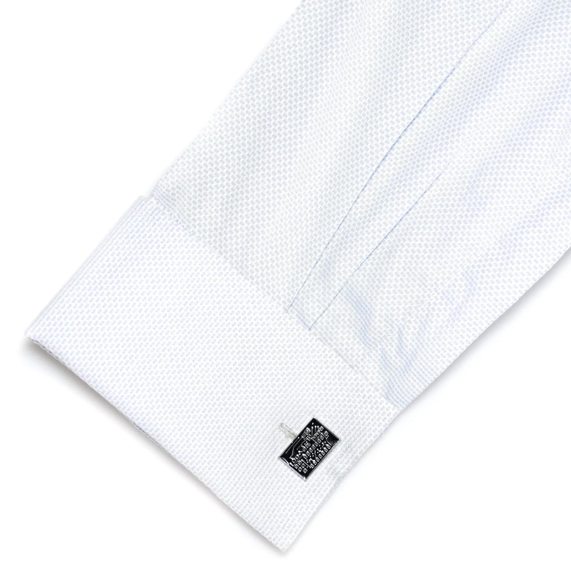Black Circuit Board Cufflinks