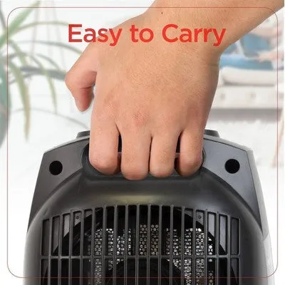 BLACK DECKER Personal Ceramic Indoor Heater Black