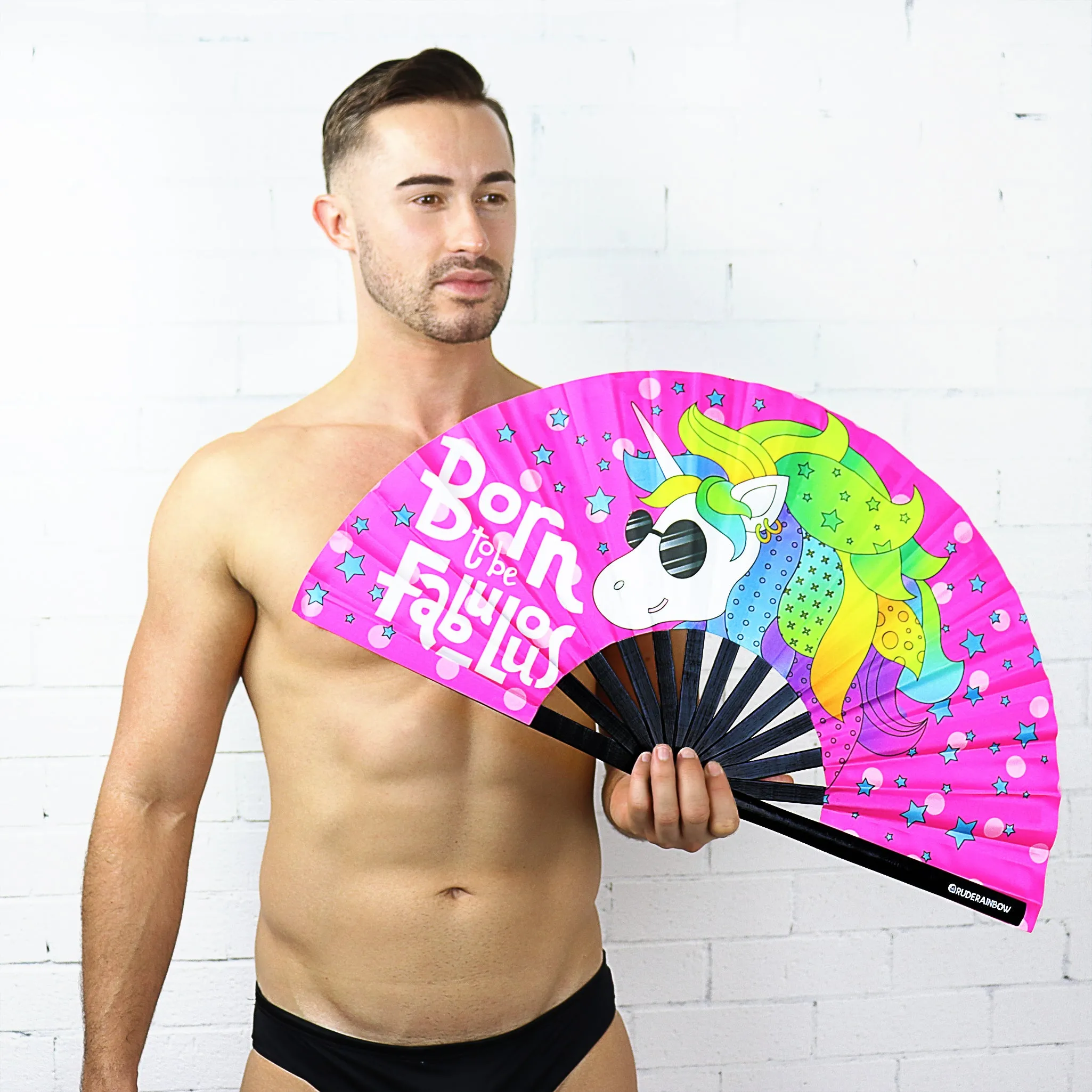 Born to be Fabulous UV Party Fan