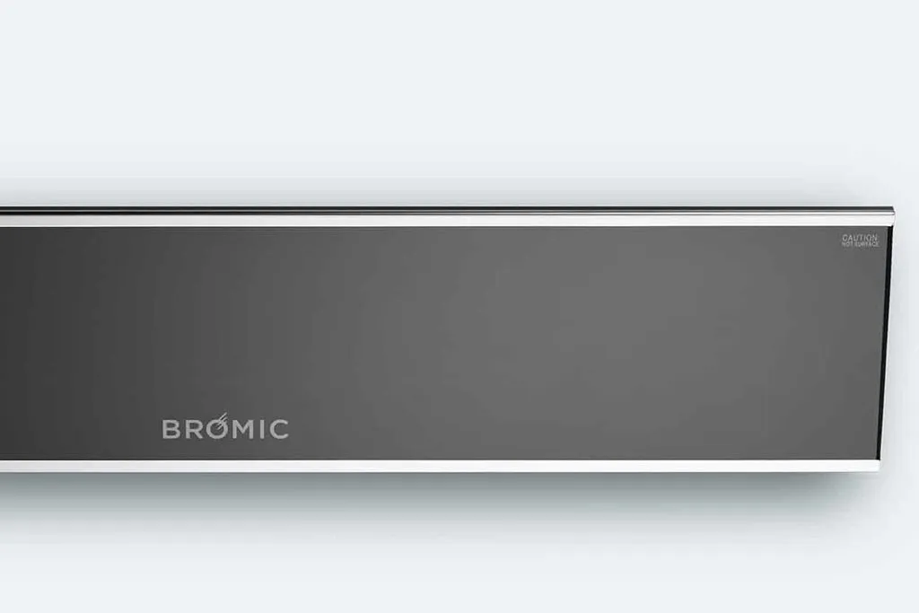 Bromic Heating - Platinum Smart-Heat 2300 Watt Radiant Infrared Outdoor Electric Heater - Black