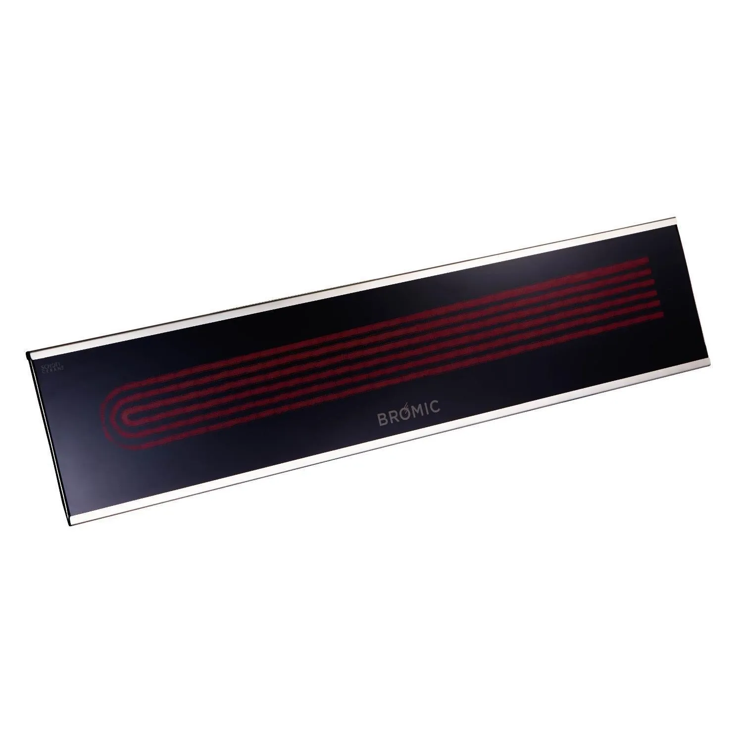 Bromic Heating - Platinum Smart-Heat Marine Grade 33-Inch 2300W Dual Element 240V Electric Infrared Heater - Black - BH0320015