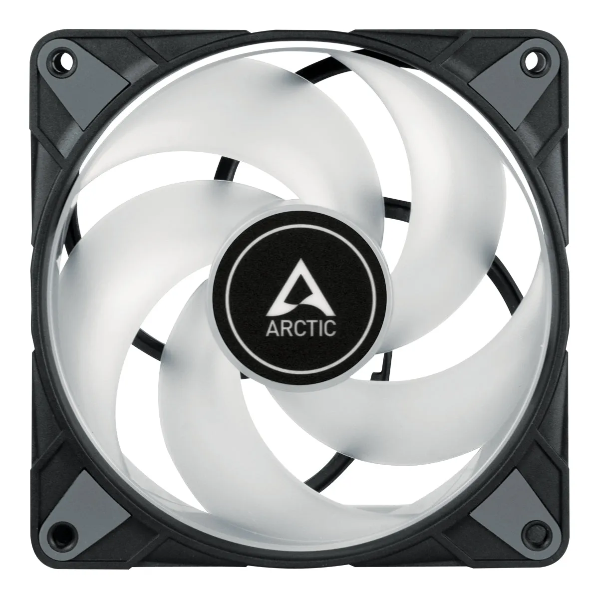 Case Acc Arctic P12 Fan 12Cm Pwm Pst Rgb Black 3Pc
