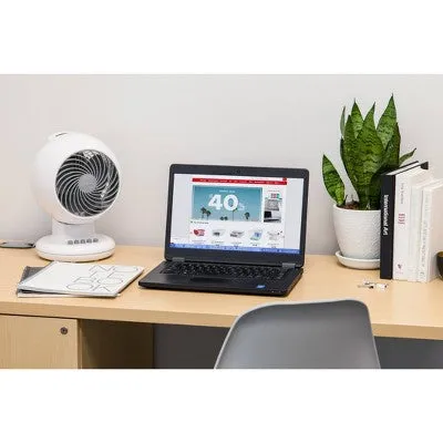 Compact Personal Oscillating Fan White - Woozoo