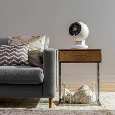 Compact Personal Oscillating Fan White - Woozoo