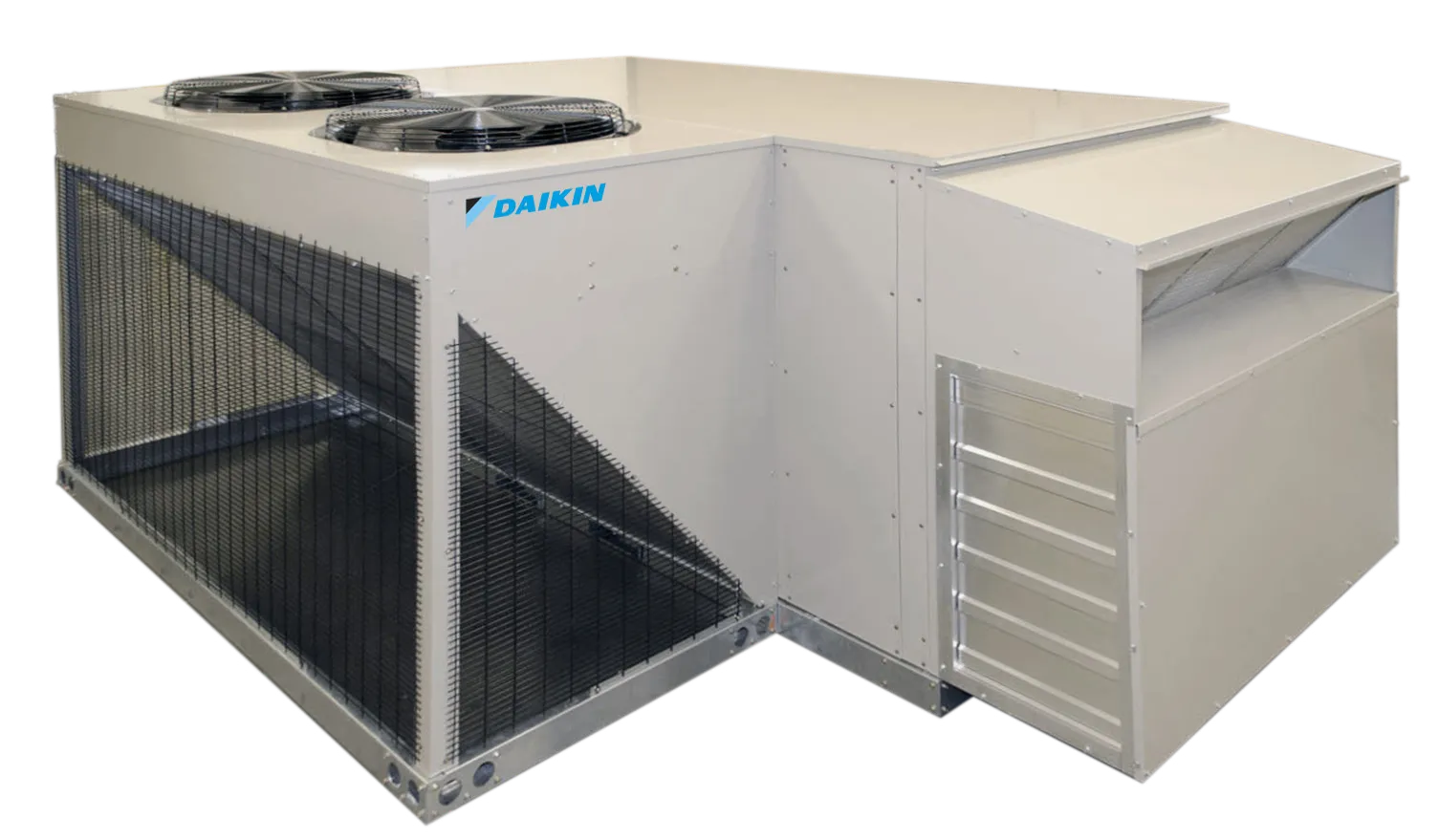 Daikin Rebel 7.5 Ton Commercial Packaged Rooftop System - Cooling and Heat Pump