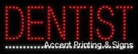 Dentist LED Sign (High Impact, Energy Efficient)