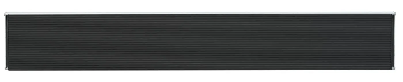 Dimplex - DLW Series 54" Outdoor/Indoor Electric Infrared Heater-Black (2400W 240V) - DLW2400B24
