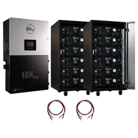 EG4 | 18KPV Hybrid Inverter System Bundle - 61.44kWH EG4 Lithium Powerwall