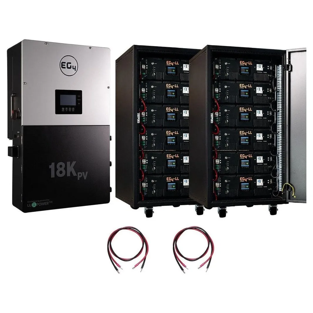EG4 | 18KPV Hybrid Inverter System Bundle - 61.44kWH EG4 Lithium Powerwall