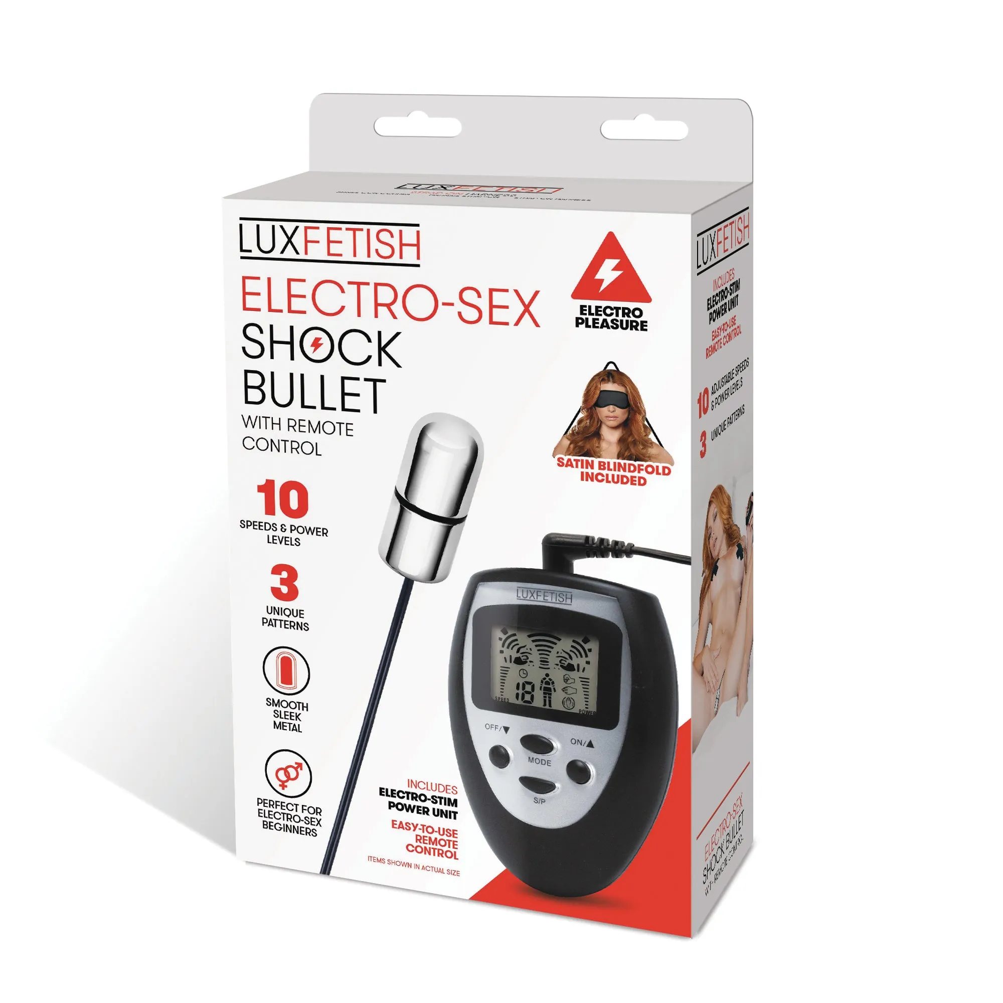 Electro-sex Shock Bullet With Remote Control