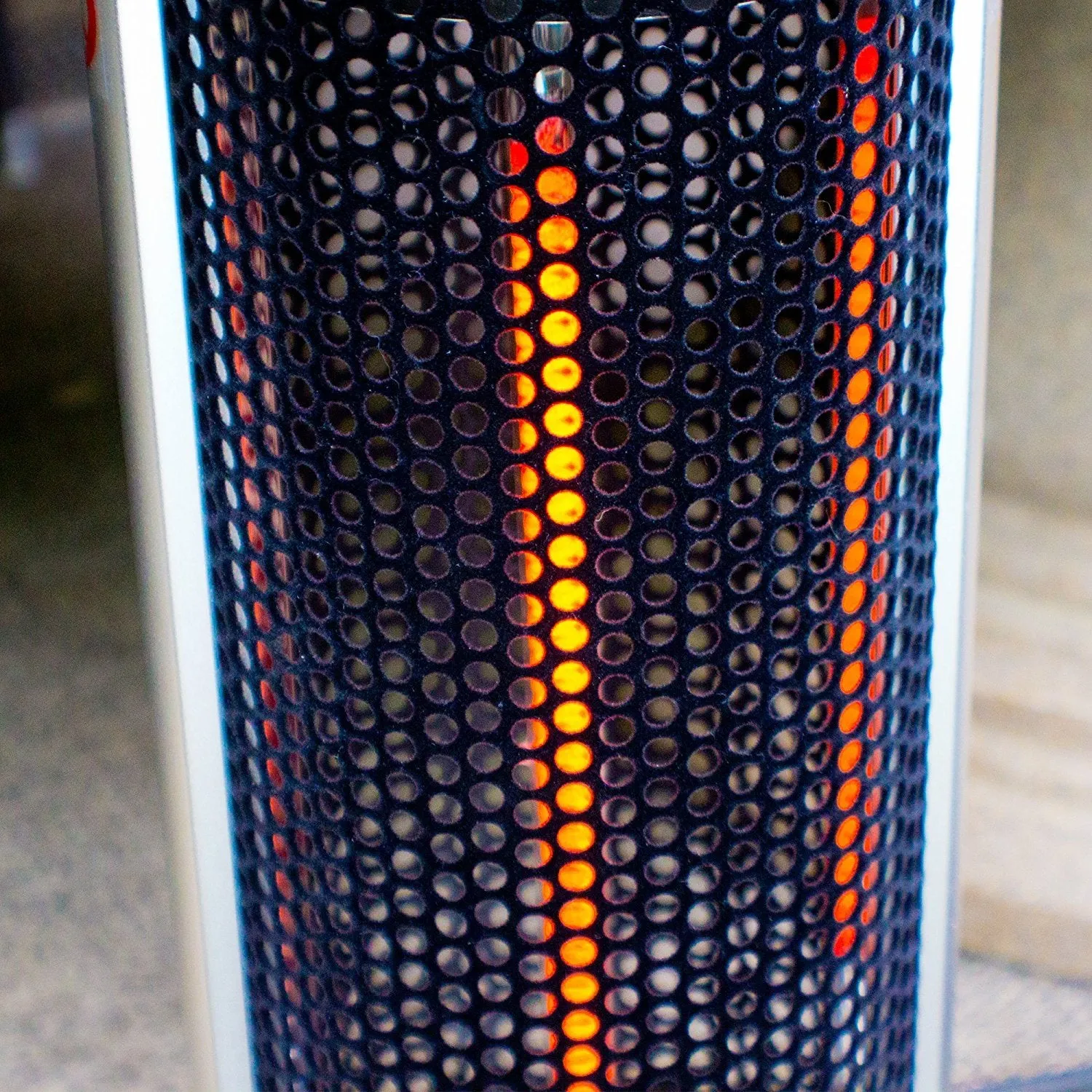 Ener-G  Indoor/Outdoor Freestanding Electric Patio Heater, Black