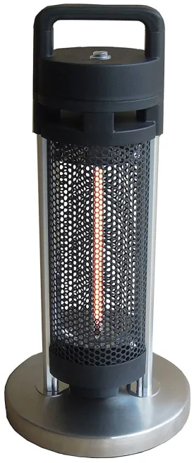 Ener-G  Indoor/Outdoor Freestanding Electric Patio Heater, Black