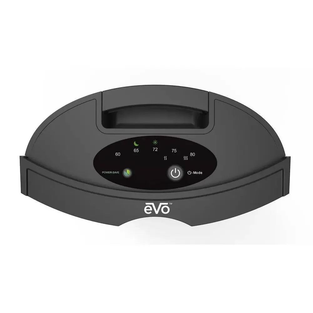 EVO Evolution Twin Ceramic Personal Space Small Portable Heater