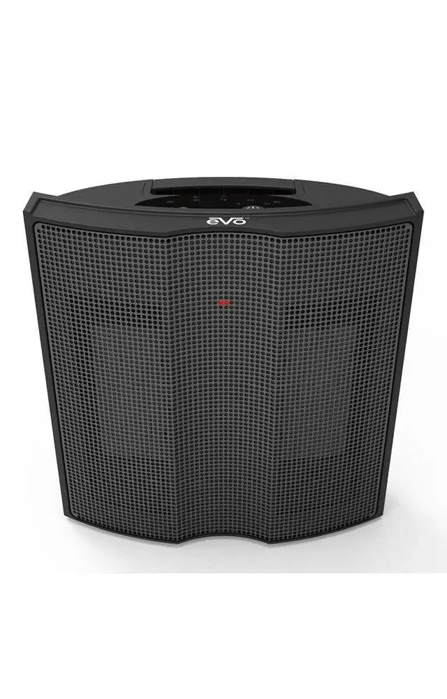 EVO Evolution Twin Ceramic Personal Space Small Portable Heater