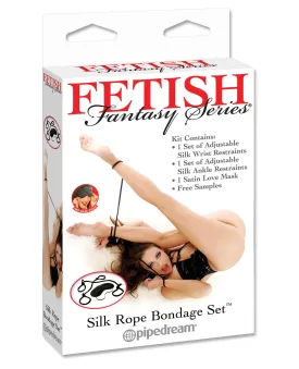 Fetish Fantasy Series: Premium Silk Rope Bondage Set