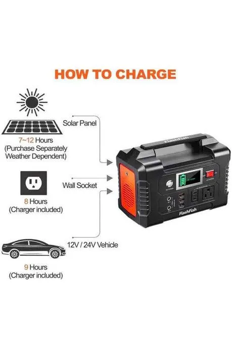 FlashFish E200 200W Portable Power Station