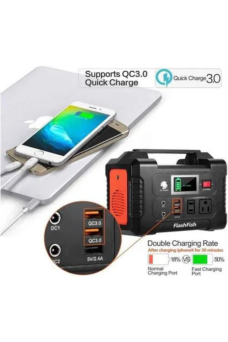 FlashFish E200 200W Portable Power Station