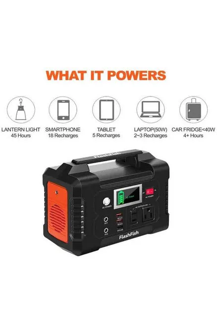 FlashFish E200 200W Portable Power Station