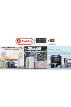 FlashFish E300 330W Portable Power Station