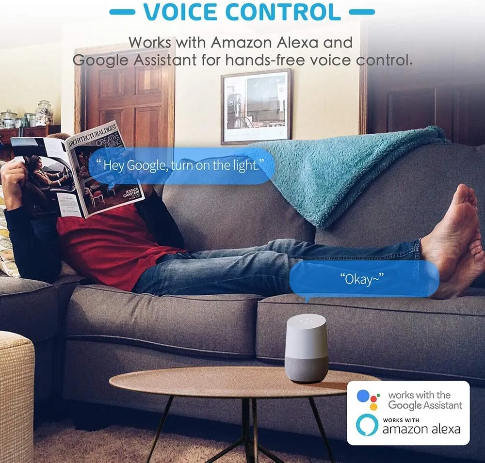 FluxTech - Wireless 2.4GHz Wi-Fi Smart Socket