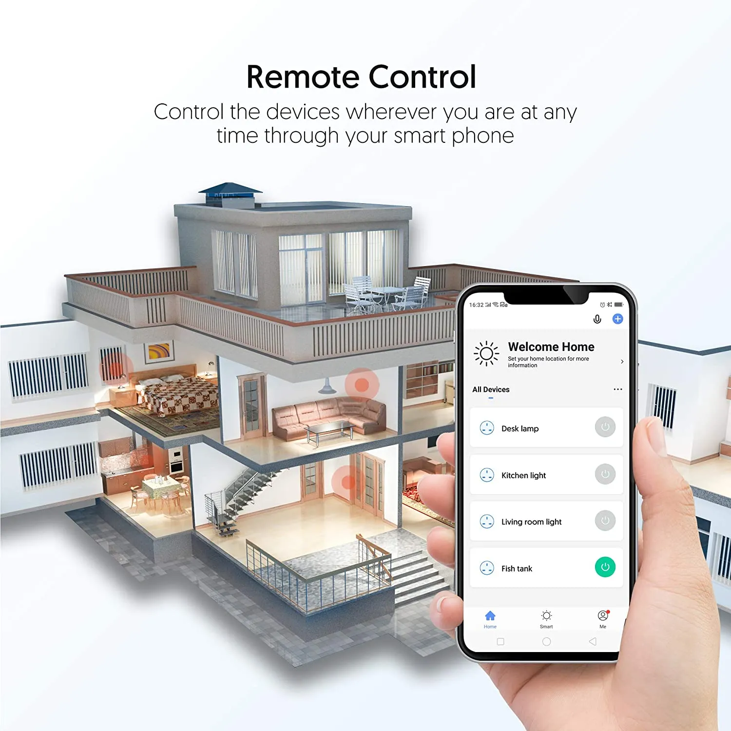 FluxTech - Wireless 2.4GHz Wi-Fi Smart Socket