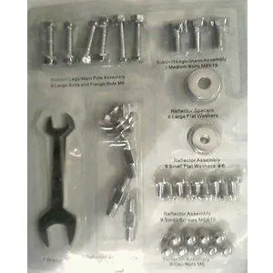 Full Size Patio Heater Complete Hardware Set
