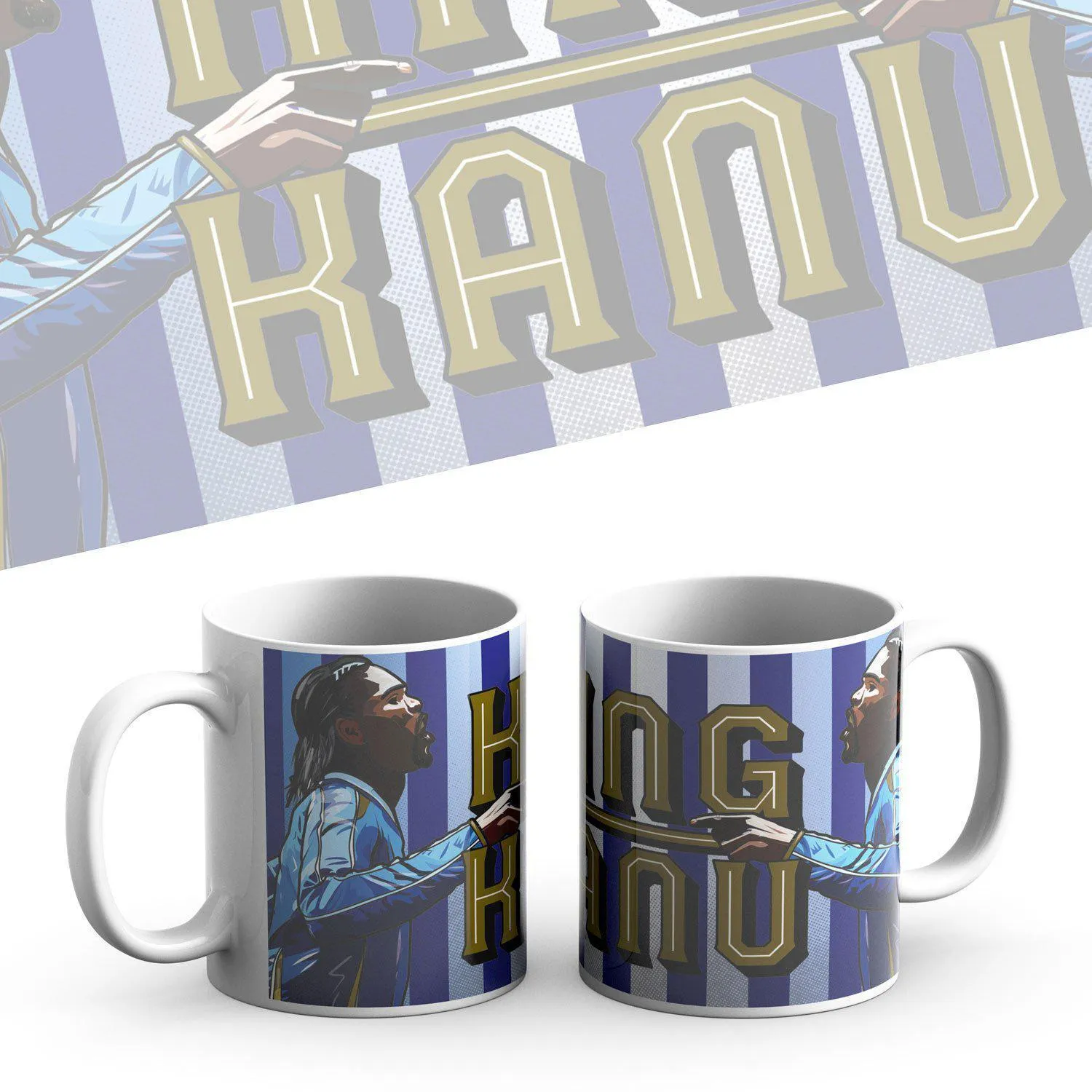 Grady Draws King Kanu Mug