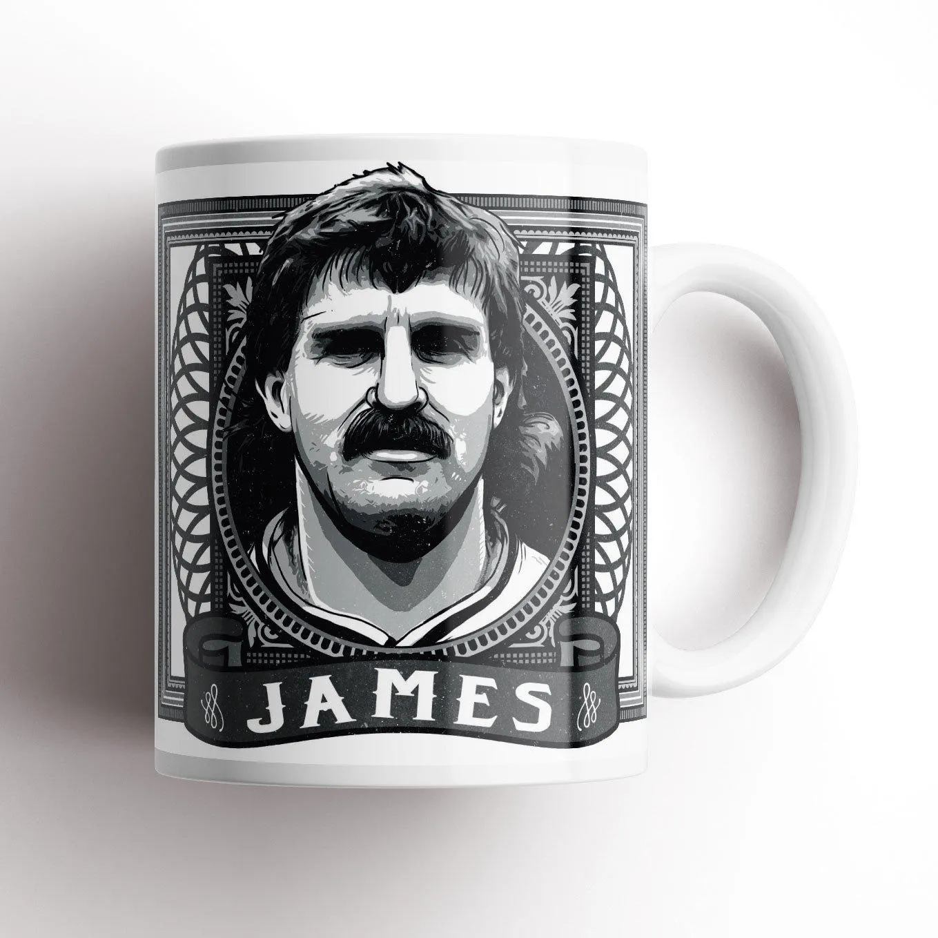Grady Draws Swansea James Mug